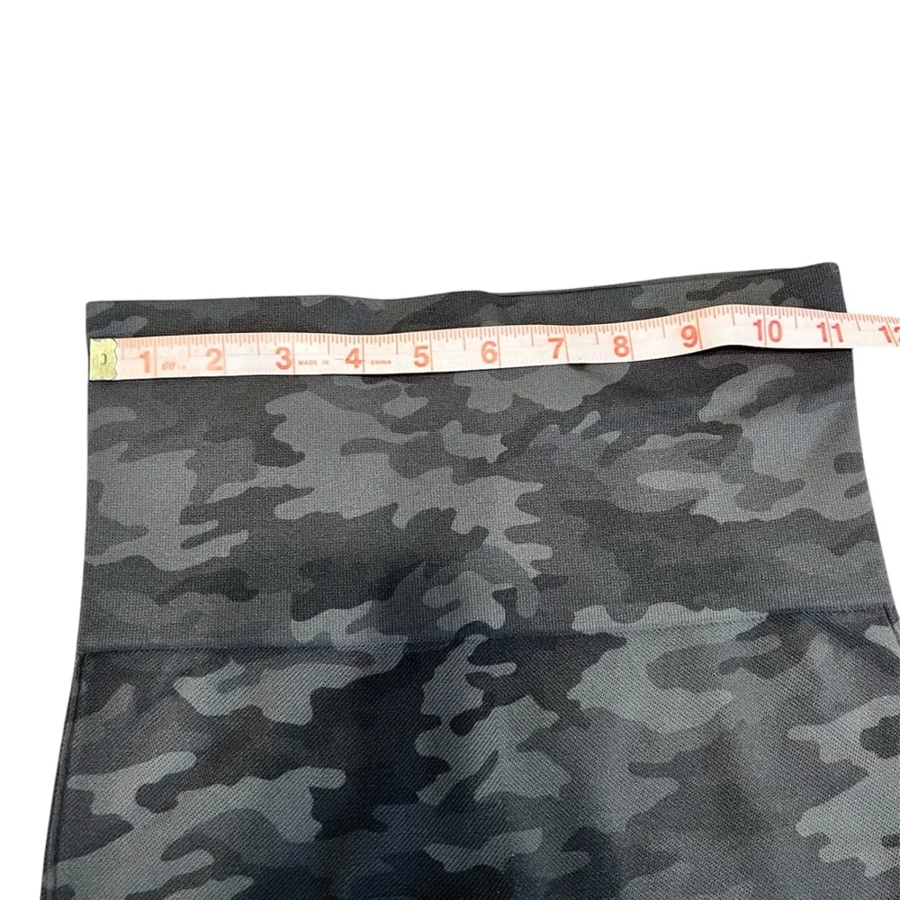 SPANX women’s Look At Me Now heather camo grey leggings size SMALL pull-on - Picture 4 of 8